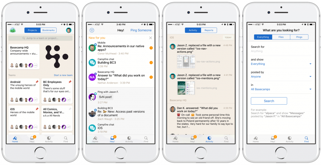 Basecamp for iPhone