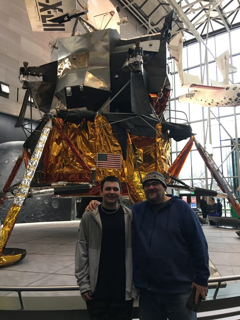 My guys at the Smithsonian Air and Space Museum